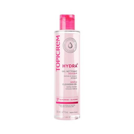 Topicrem HYDRA+ Gentle Cleansing Gel 200ml