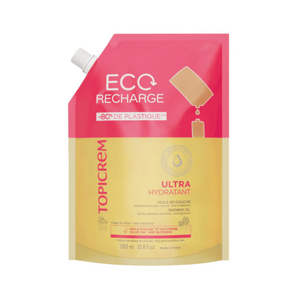 Topicrem Ultra-Hydratant Shower Oil 1l refill