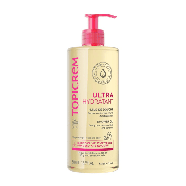 Topicrem Ultra-Hydrating Shower Oil 500 ml