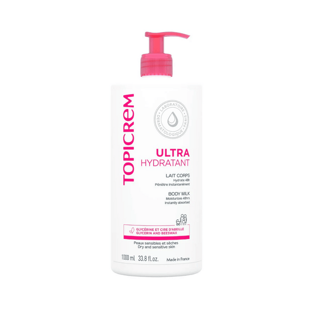 Topicrem Ultra-Moisturizing Body Milk 1000ml