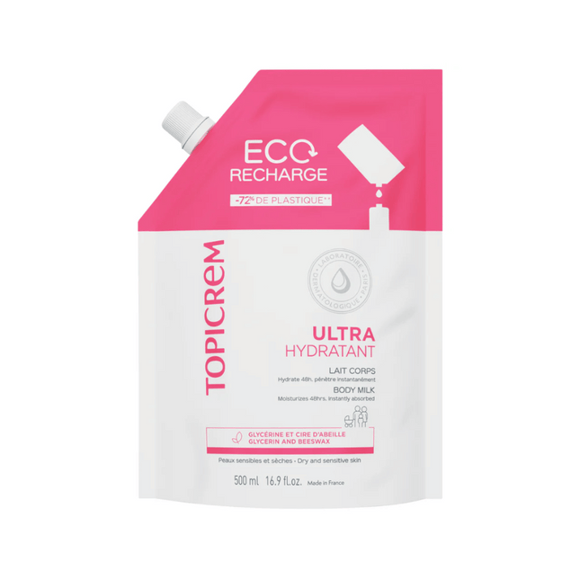 Topicrem Ultra-Moisturizing Body Milk 500ml refill