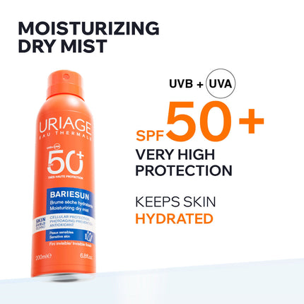 Uriage Bariesun Dry Mist SPF50+ 200ml