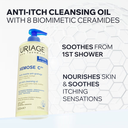 Uriage Xemose C8+ Soothing Cleansing Oil 1L