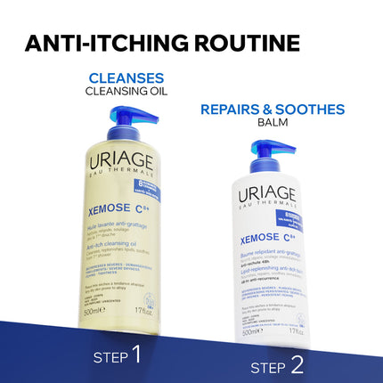 Uriage Xemose C8+ Anti-Itch Balm Duo 2x500ml