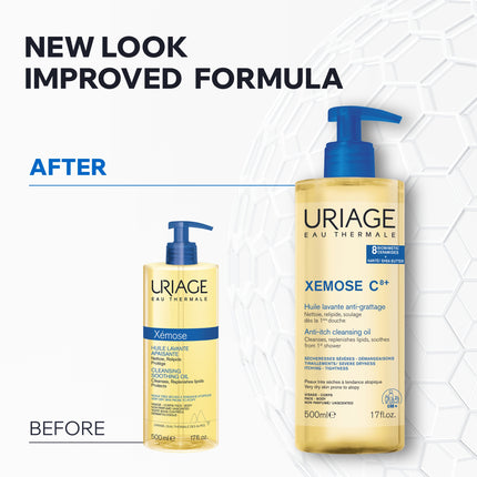 Uriage Xemose C8+ Soothing Cleansing Oil 1L