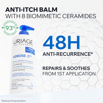 Uriage Xemose C8+ Anti-Itch Balm Duo 2x500ml