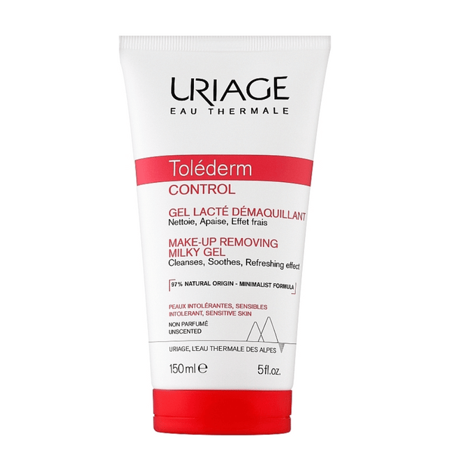 Uriage Tolederm Control Make-Up Remover Milk Gel 150ml