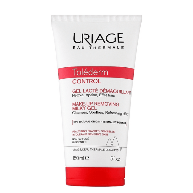 Uriage Tolederm Control Make-Up Remover Milk Gel 150ml