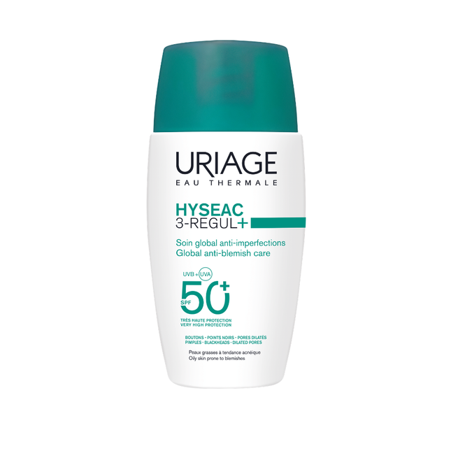 Uriage Hyseac  Very High Protection Fluid  SPF50+ 50ml Bottle