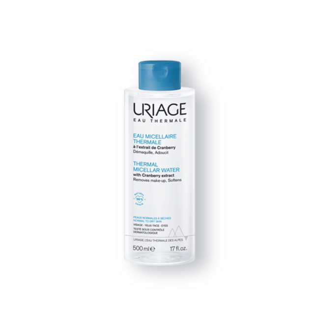 Uriage Eau Thermale Micellar Water Normal To Dry Skin 500ml