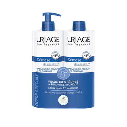 Uriage Xemose C8+ Anti-Itch Balm Duo 2x500ml