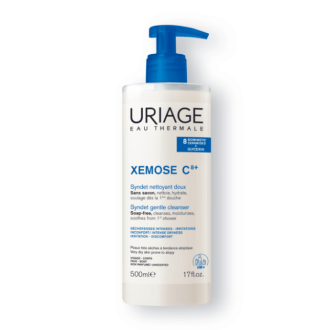 Uriage Xemose Gentle Gel Cream Cleanser 500ml