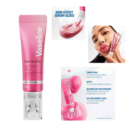 Vaseline Gluta-Hya Lip Serum Gloss 10ml