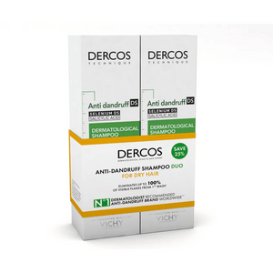 
                  
                    Load image into Gallery viewer, Vichy Dercos Anti-Dandruff Shampoo Duo For Dry Hair
                  
                