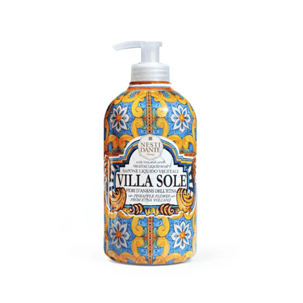 Nesti Dante Villa Sole (Fiori D´Ananas Dell´Etna) Pineapple Flowers of Etna Liquid Soap 500ml