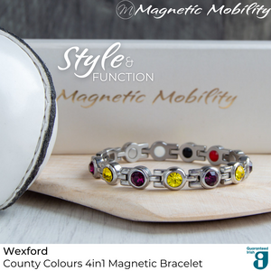 
                  
                    Load image into Gallery viewer, 4in1 Magnetic Bracelet: County Colours | Magnetic Mobility
                  
                