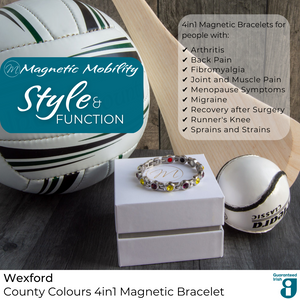 
                  
                    Load image into Gallery viewer, 4in1 Magnetic Bracelet: County Colours | Magnetic Mobility
                  
                