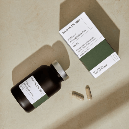 Wild Nutrition KSM-66® Ashwagandha Plus 60 Caps