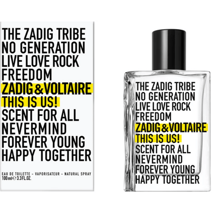 Zadig & Voltaire This Is Us! Edt 100ml