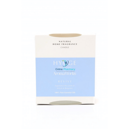 Aroma Works Hygge Revive Amyris & Bergamot Candle Home Fragrance