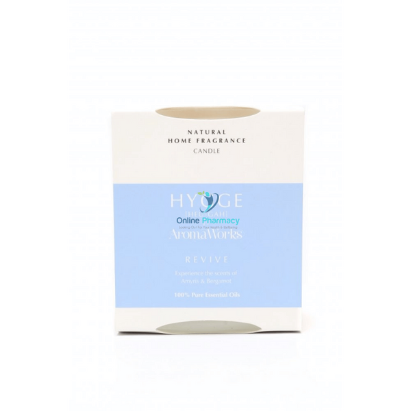 AromaWorks Hygge Revive Amyris & Bergamot Candle