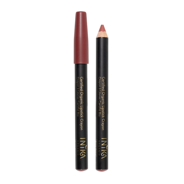 INIKA Certified Organic Lipstick Crayon (Rose Petal) from YourLocalPharmacy.ie