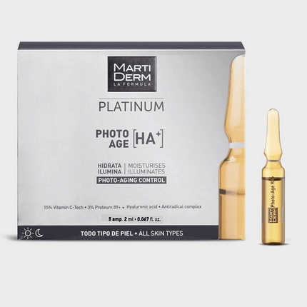 Martiderm Platinum Photo-Age Ha+ Ampoules - 5 Ampoules