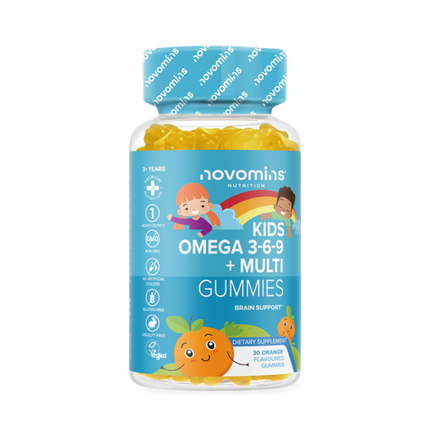 Novomins Kids Omega 3-6-9 Gummies