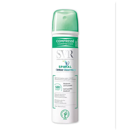 Svr Spirial - Vegetable Deoderant Spray 75Ml Anti - Humidity