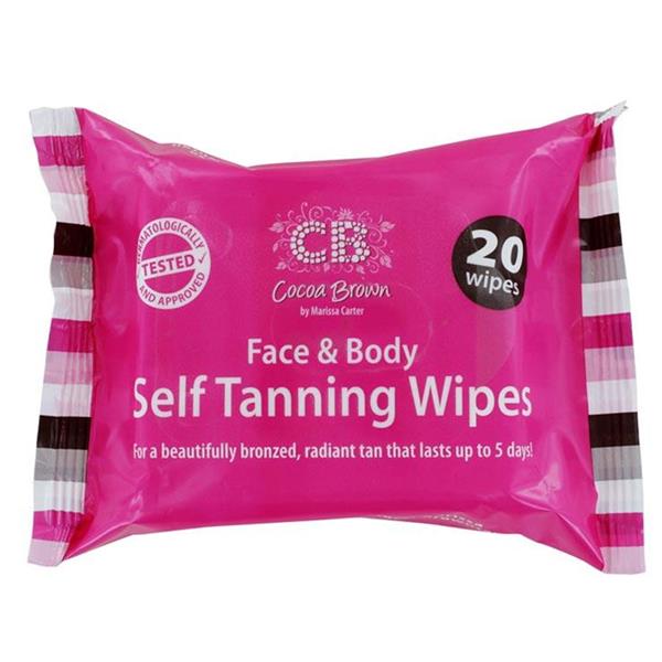 Cocoa Brown Sel-Tanning Wipes from YourLocalPharmacy.ie