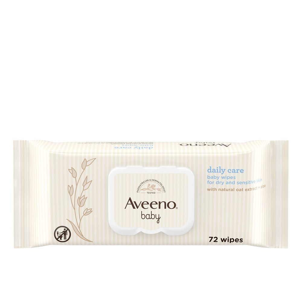 Aveeno Baby Daily Care Wipes from YourLocalPharmacy.ie