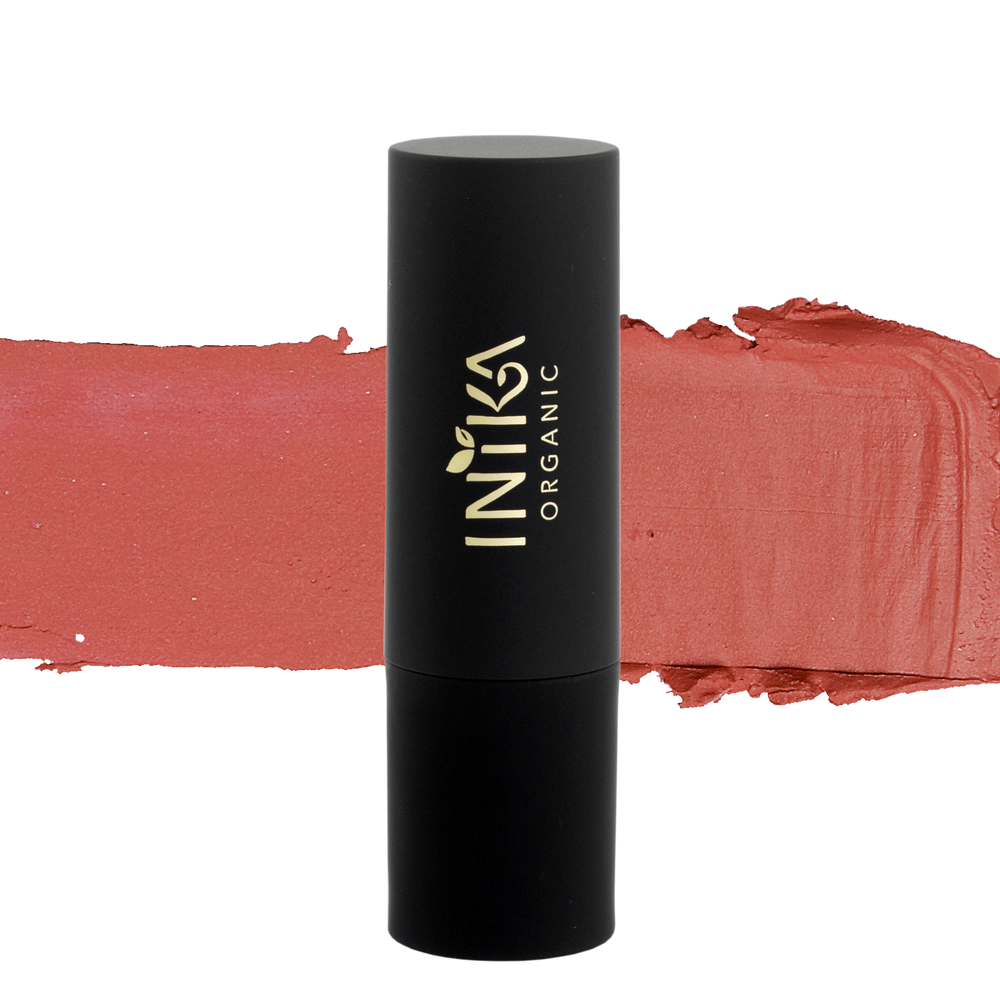 INIKA Certified Organic Vegan Lipstick (Pink Poppy) from YourLocalPharmacy.ie