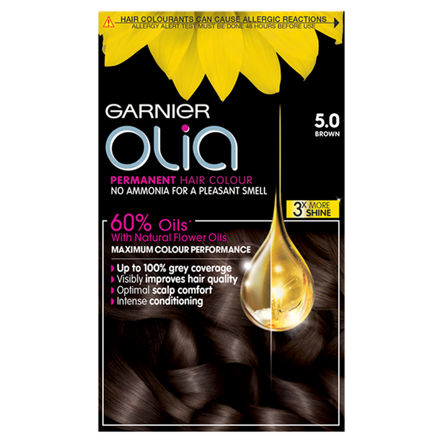 garnier-olia-5-0-brown-permanent-hair-dye