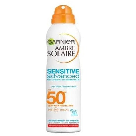 Ambre Solaire Sensitive Dry Mist Sun Cream Spray SPF50+
