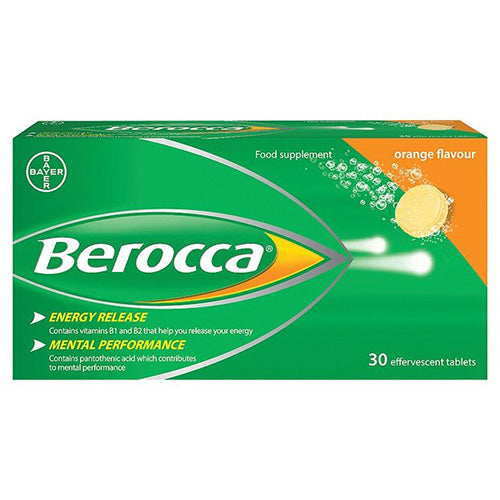 Berocca Performance 30 Effervescent Tablets Orange, Luxury Perfume - Niche  Perfume Shop