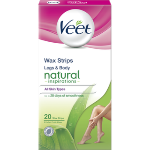 
                  
                    Load image into Gallery viewer, VEET Natural Inspirations Legs &amp;amp; Body Wax Strips
                  
                