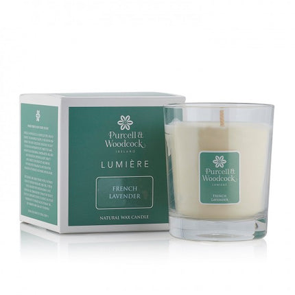 Purcell & Woodcock Lumiere French Lavender Scented Candle from YourLocalPharmacy.ie