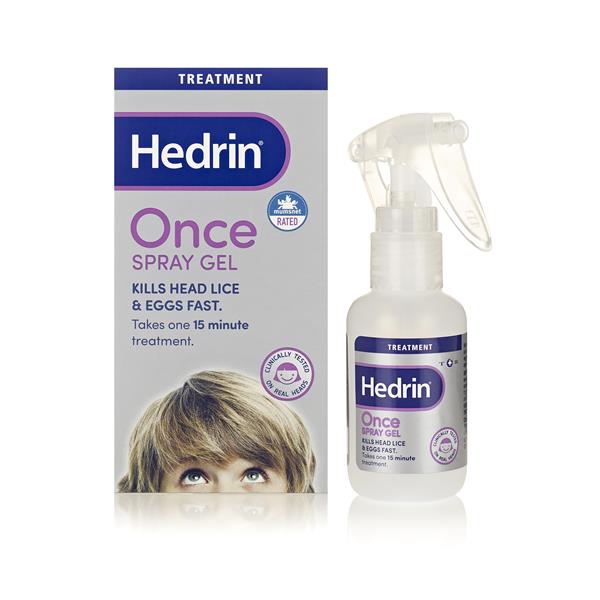 
                  
                    Load image into Gallery viewer, Hedrin Once Head Lice Spray Gel
                  
                