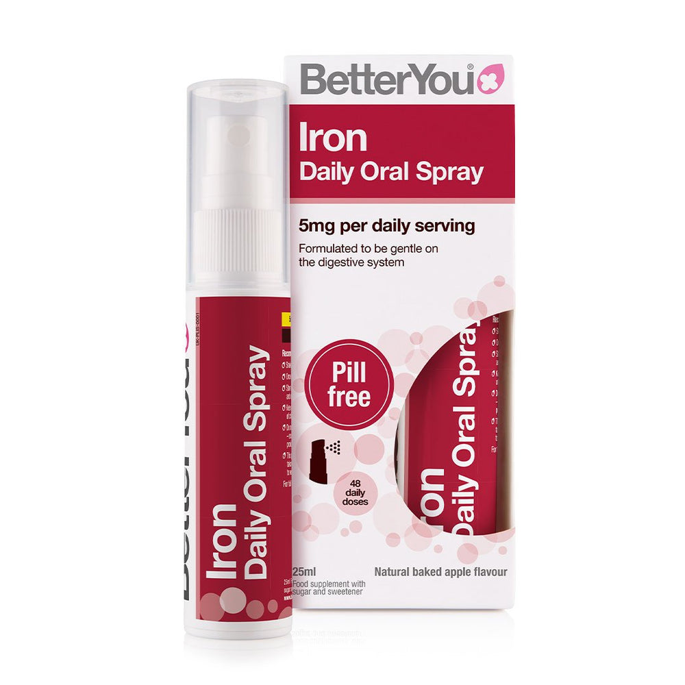 Better You Iron Oral Spray brought to you by YourLocalPharmacy.ie