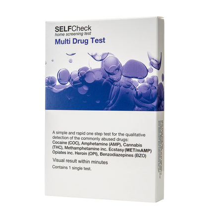 SELFCheck Multi Drug Test 6 Panel- 1 Test