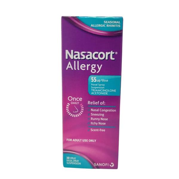 Nasacort Allergy Relief Nasal Spray 30 Spray from YourLocalPharmacy.ie