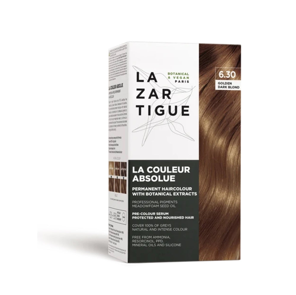 Lazartigue Haircolour- LA COULEUR ABSOLUE 6.30 GOLDEN DARK BLONDE