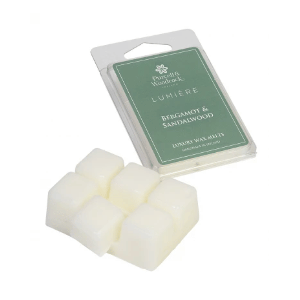 
                  
                    Load image into Gallery viewer, Purcell &amp;amp; Woodcock Lumiere - Bergamot &amp;amp; Sandalwood Wax Melts
                  
                