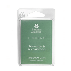 
                  
                    Load image into Gallery viewer, Purcell &amp;amp; Woodcock Lumiere - Bergamot &amp;amp; Sandalwood Wax Melts
                  
                