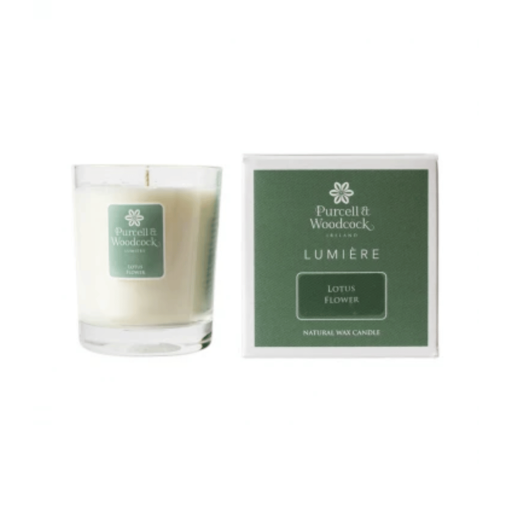 Purcell & Woodcock Lumiére - Lotus Flower Scented Candle