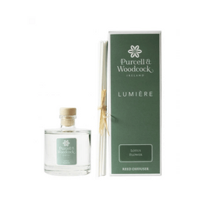 
                  
                    Load image into Gallery viewer, Purcell &amp;amp; Woodcock Lumiere - Lotus Flower Scented Reed Diffuser
                  
                