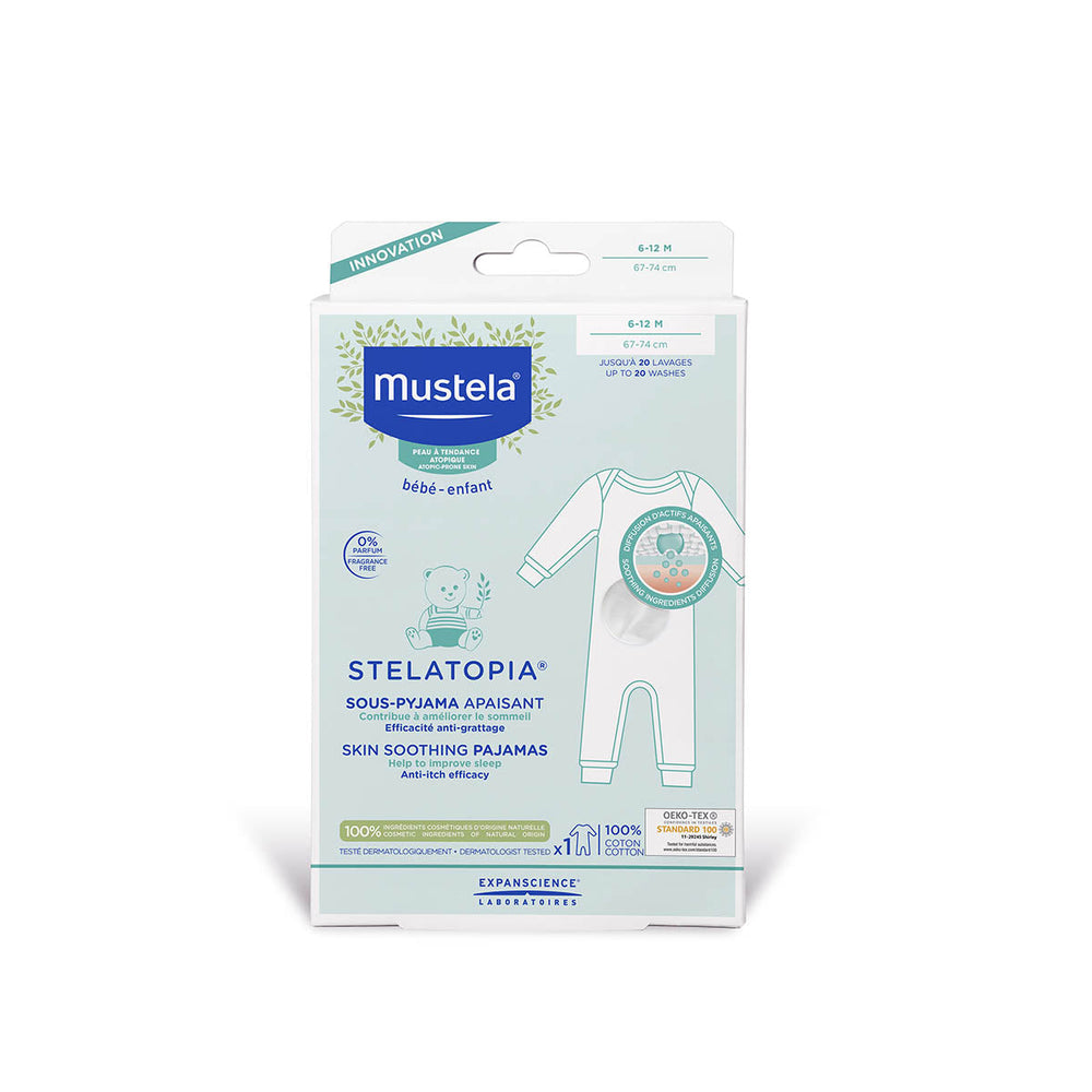 Mustela STELATOPIA Skin soothing pyjamas 6-12mths.