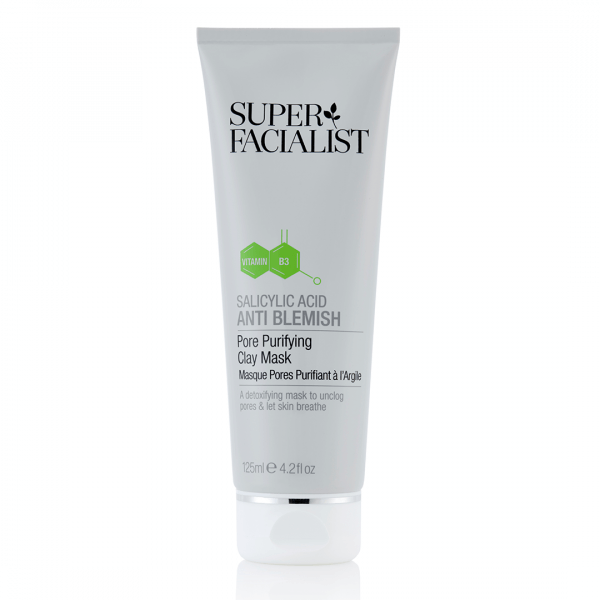 Super Facialist Salicyclic Acid Anti Blemish Pore Purifying Clay Mask