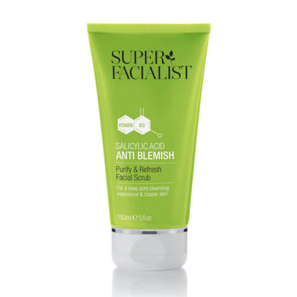Super Facialist Salicyclic Acid Anti Blemish Purify & Refresh Facial Scrub from YourLocalPharmacy.ie