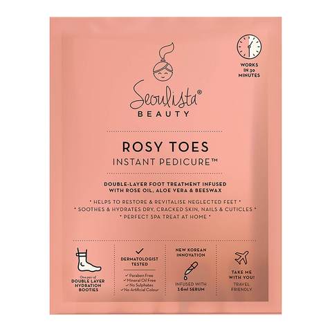 Seoulista Beauty Rosy Toes Instant Pedi from YourLocalPharmacy.ie